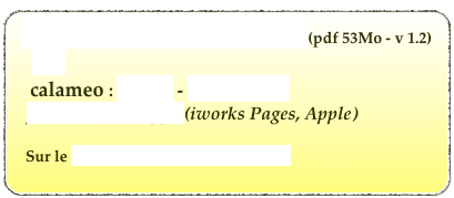 MANUEL SECONDE COMPLET (pdf 53Mo - v 1.2)
     pdf 
    calameo : lecture - présentation
    fichier source zippé (iworks Pages, Apple)

    Sur le site «miroir» de T. Harbonnier 
